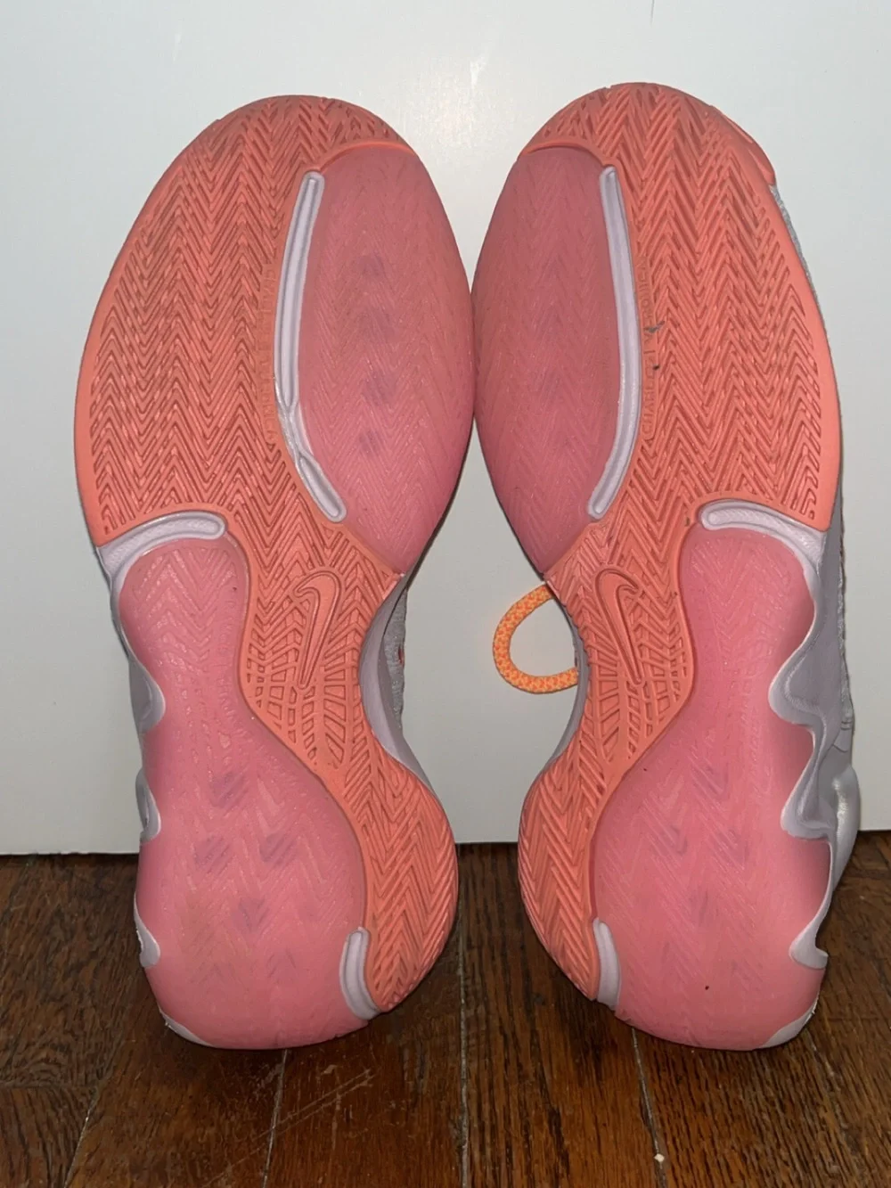 Nike Women's Athletic Sneakers - Coral Pink Soles